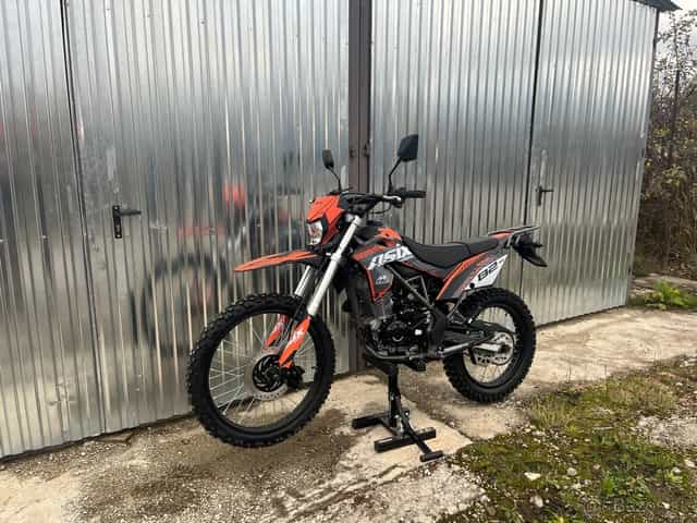 Cestné enduro DEFENDER Asix 250 cm3 - kolesá 21/18 + Štartér