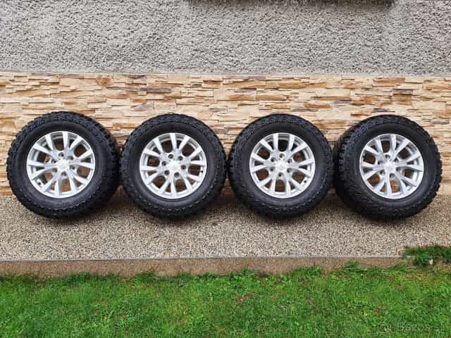 Pneumatiky+disky 265/65/17cooper discoverer s/t max