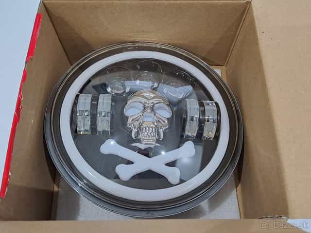 Led okruhle svetla 178mm - 60W - Homologizované - Tatra,V3s