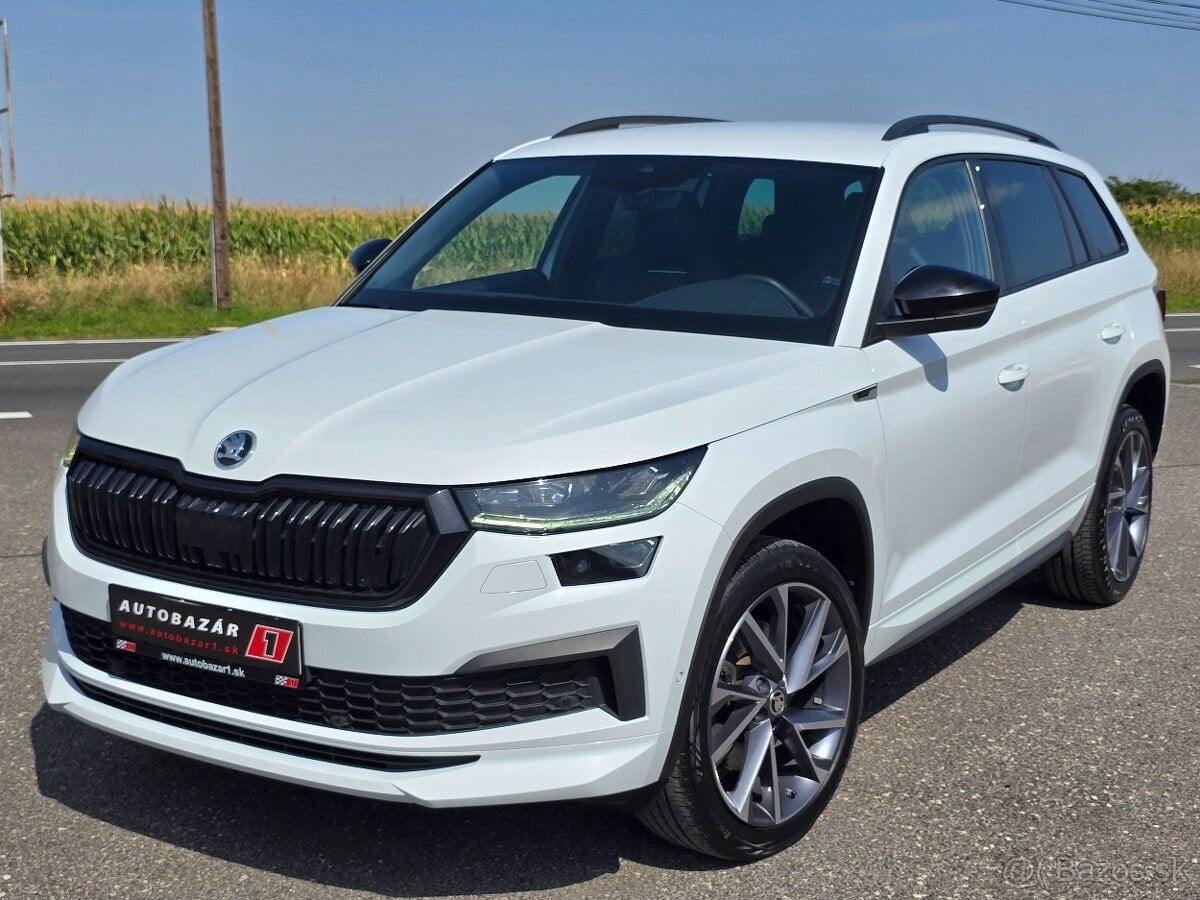 ✅️Škoda Kodiaq Sportline 2.0.TDI 147kw 4x4,2022,Webasto✅️