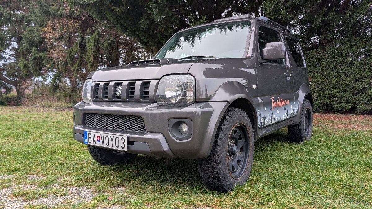 Predám Suzuki Jimny 1.3 VVT 4x4, 2013, 1. majiteľ SK, 134 50