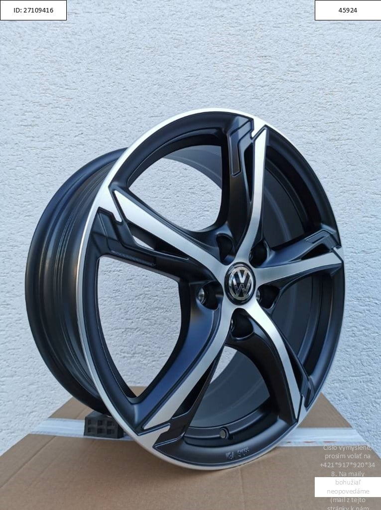 Vw Multivan alu disky Ronal 5X120 7,5X18 ET52 1202