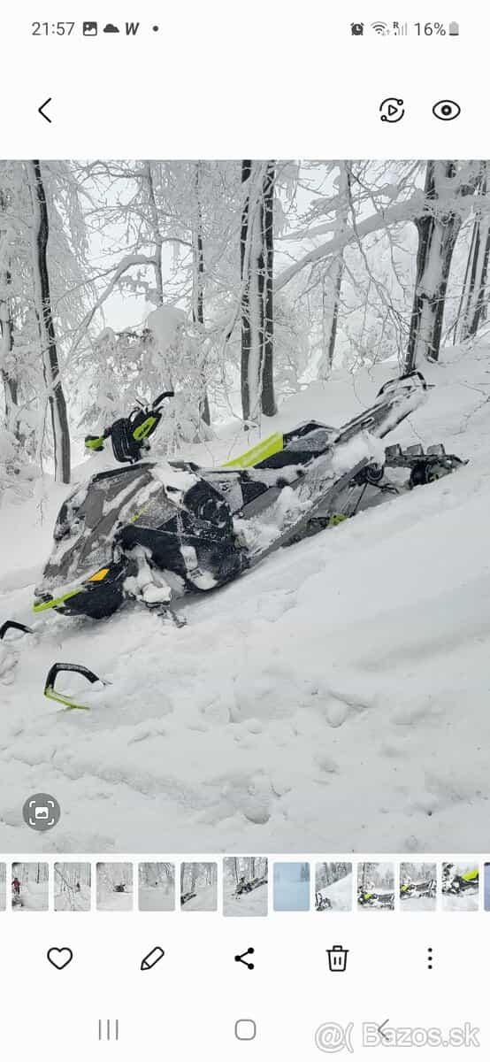 Predám ski doo summit X expert turbo