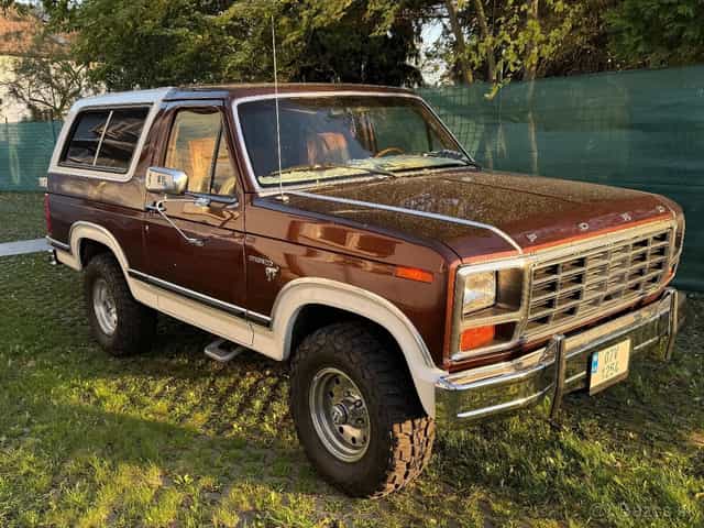Ford Bronco, XLT, 4WD, 1980