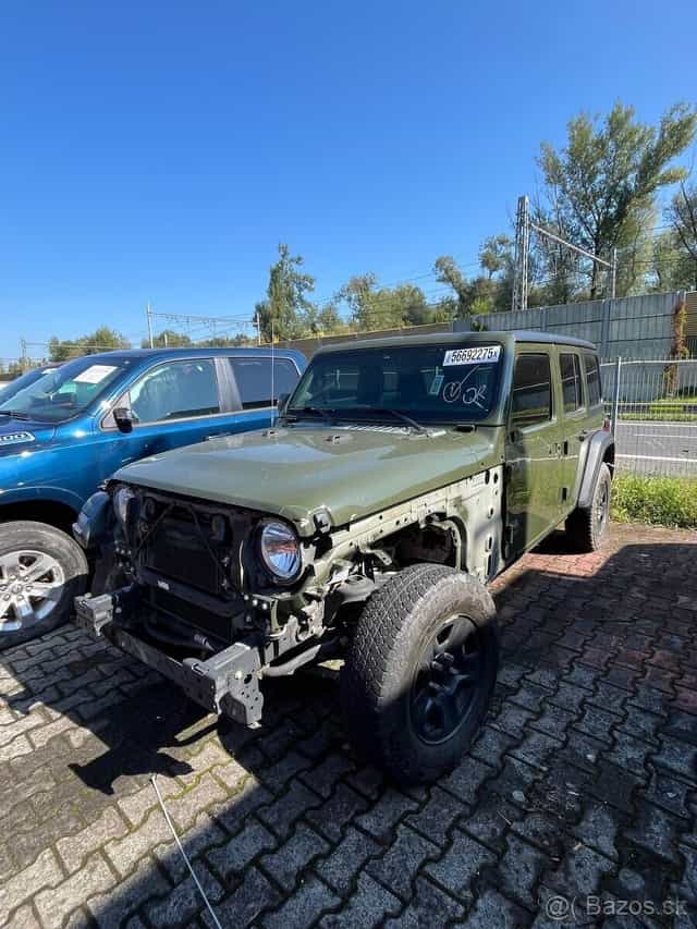 Jeep Wrangler 3.6 V6 2021 – poškozeno auto je v ČR