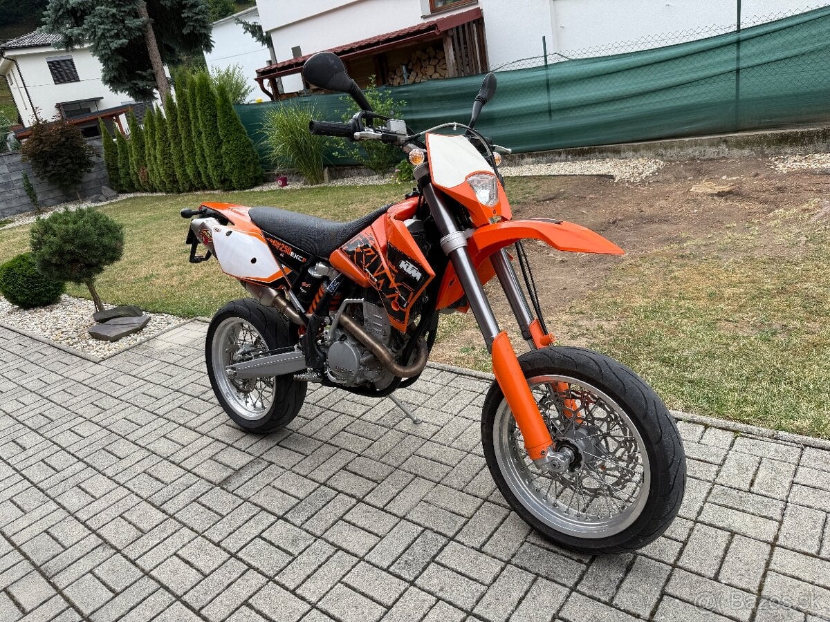 Predám KTM EXC-F 250 Supermoto 2008