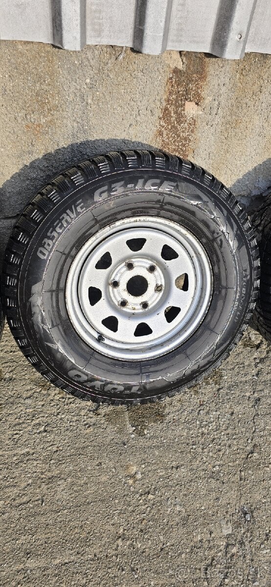 Disky 6x139.7 + pneu toyo 265 70 R16