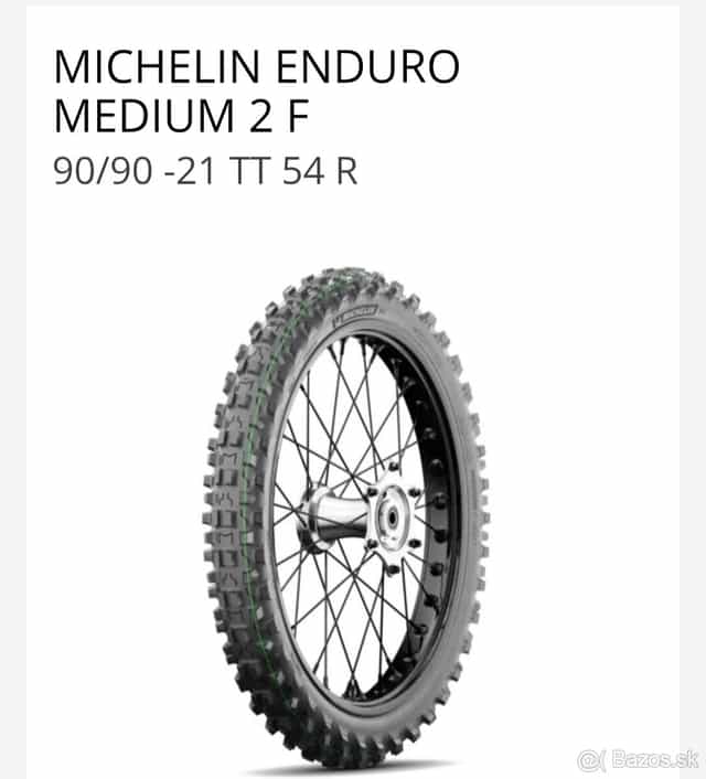 Predám Michelin enduro medium 2