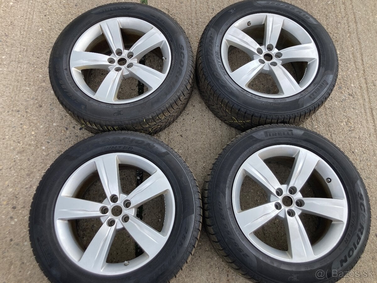Range Rover 5x108 zimné pneu 255/55R19 - 4ks