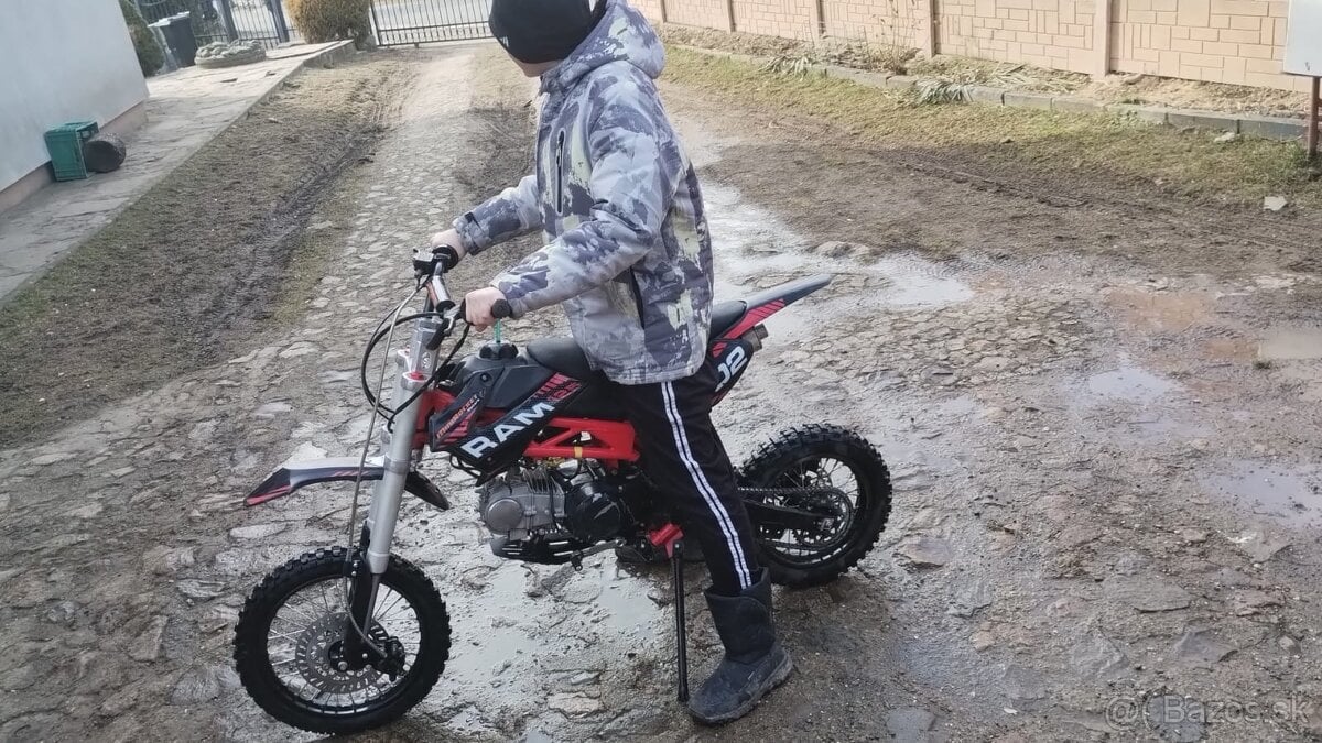 Pitbike Ram 125 minirocket motors