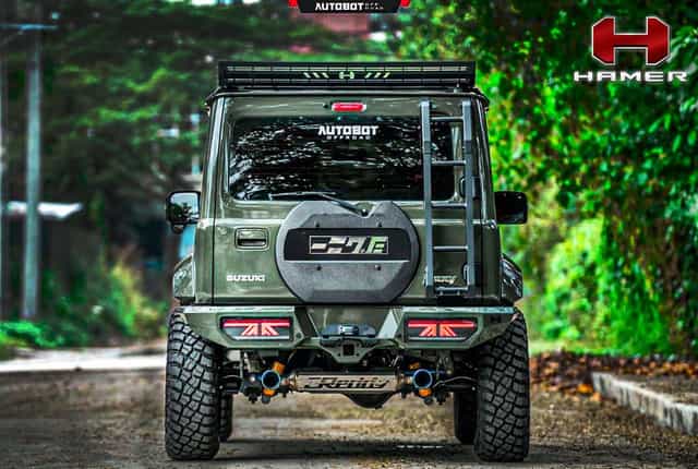 Rebrík HAMER na zadné dvere Suzuki Jimny 2018+