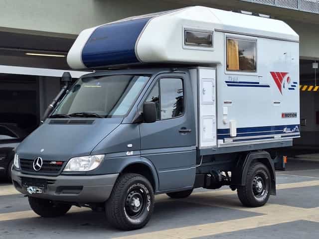 MERCEDES SPRINTER 316 4X4 2,7TD valník + nástavba