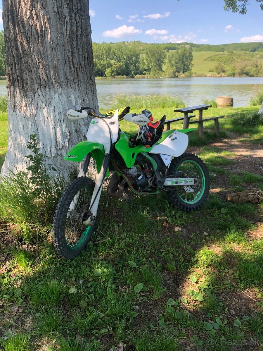 Kawasaki kx 125 2002 2T čítať text