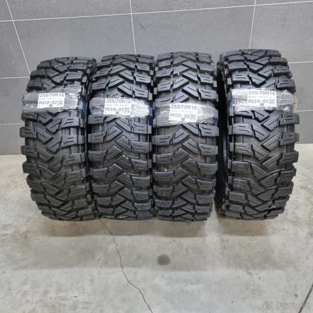 Letné offroad pneumatiky 255/70R16 RADIAL