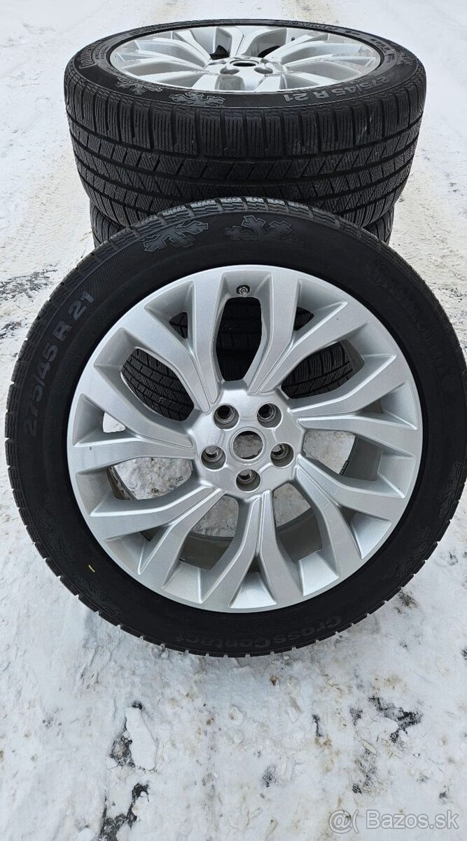 TOP ALU kola Land Rover 21" – 5×120, Continental 9