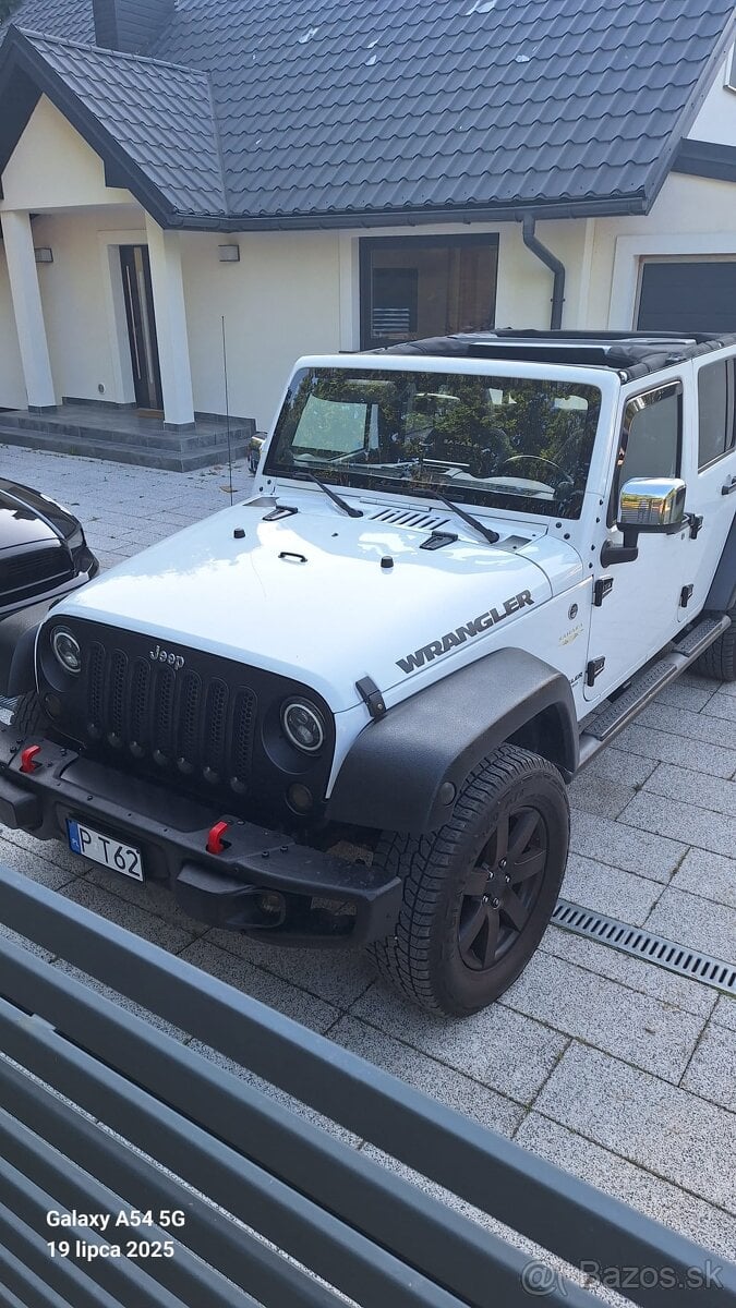 Jeep Wrangler Sahara automat 2014 hard top 3,6 v6