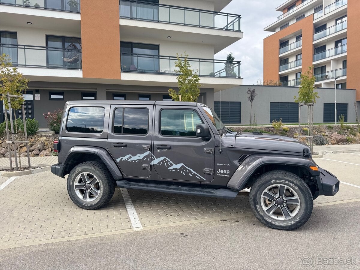 Jeep Wrangler Sahara 2018 • 53 000 km • Automat • TOP výbava