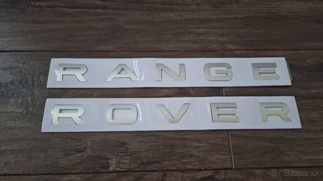RANGE ROVER nápis
