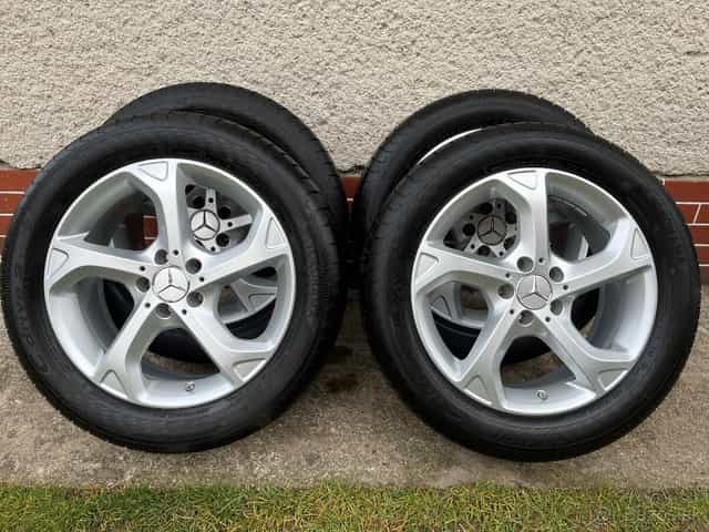 R18 orig. Alu disky 5x112 Mercedes-Benz GLA X156