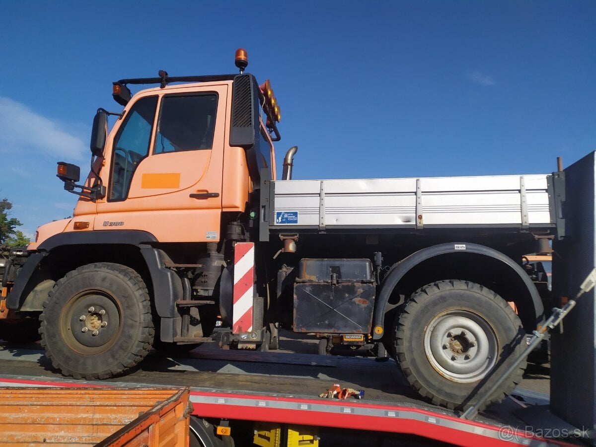 Mercedes UNIMOG U300 107 Tkm, CZ 71100 Ostrava