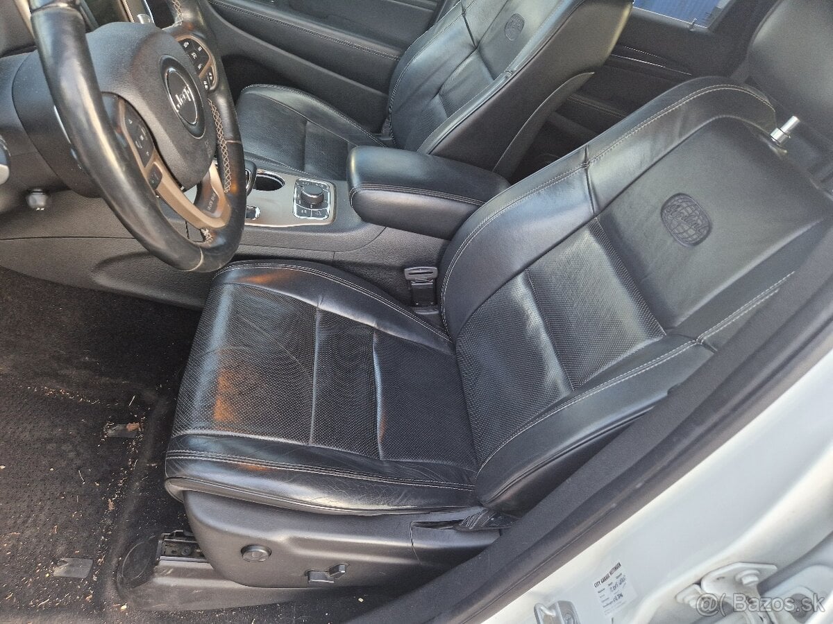 Kožené sedladlá vyhrievané Jeep Grand Cherokee WK2