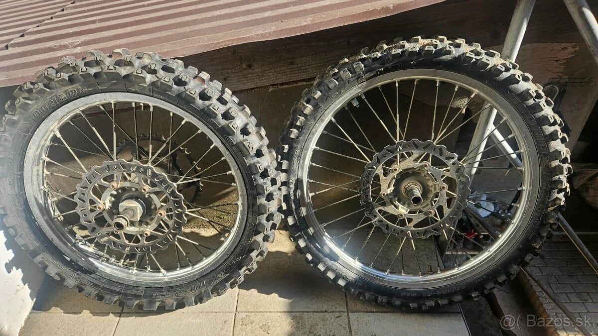 yamaha yz250f 2002 komplet koleso