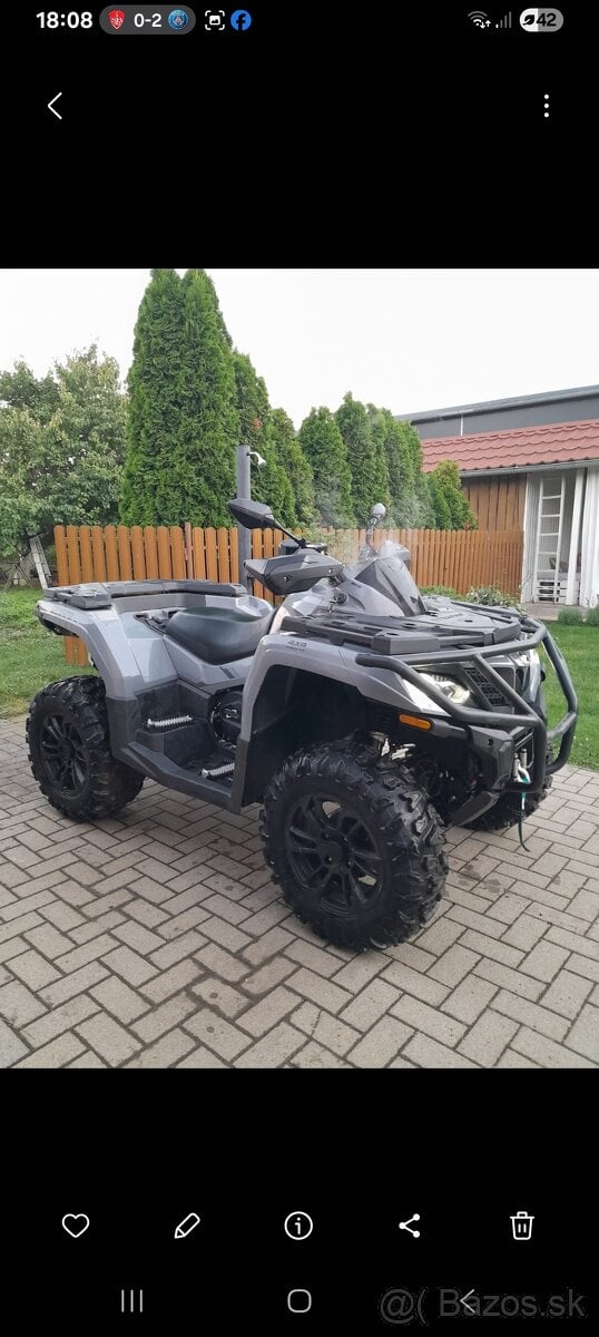 Cf moto 850 ochranný rám