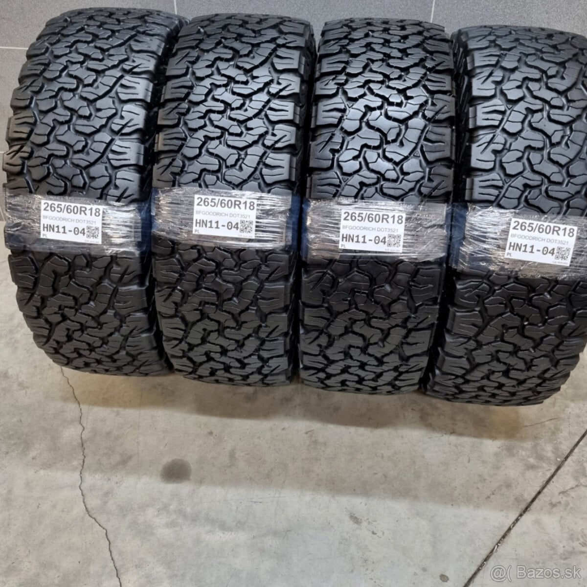 Offroad pneumatiky 265/60 R18 BFGOODRICH