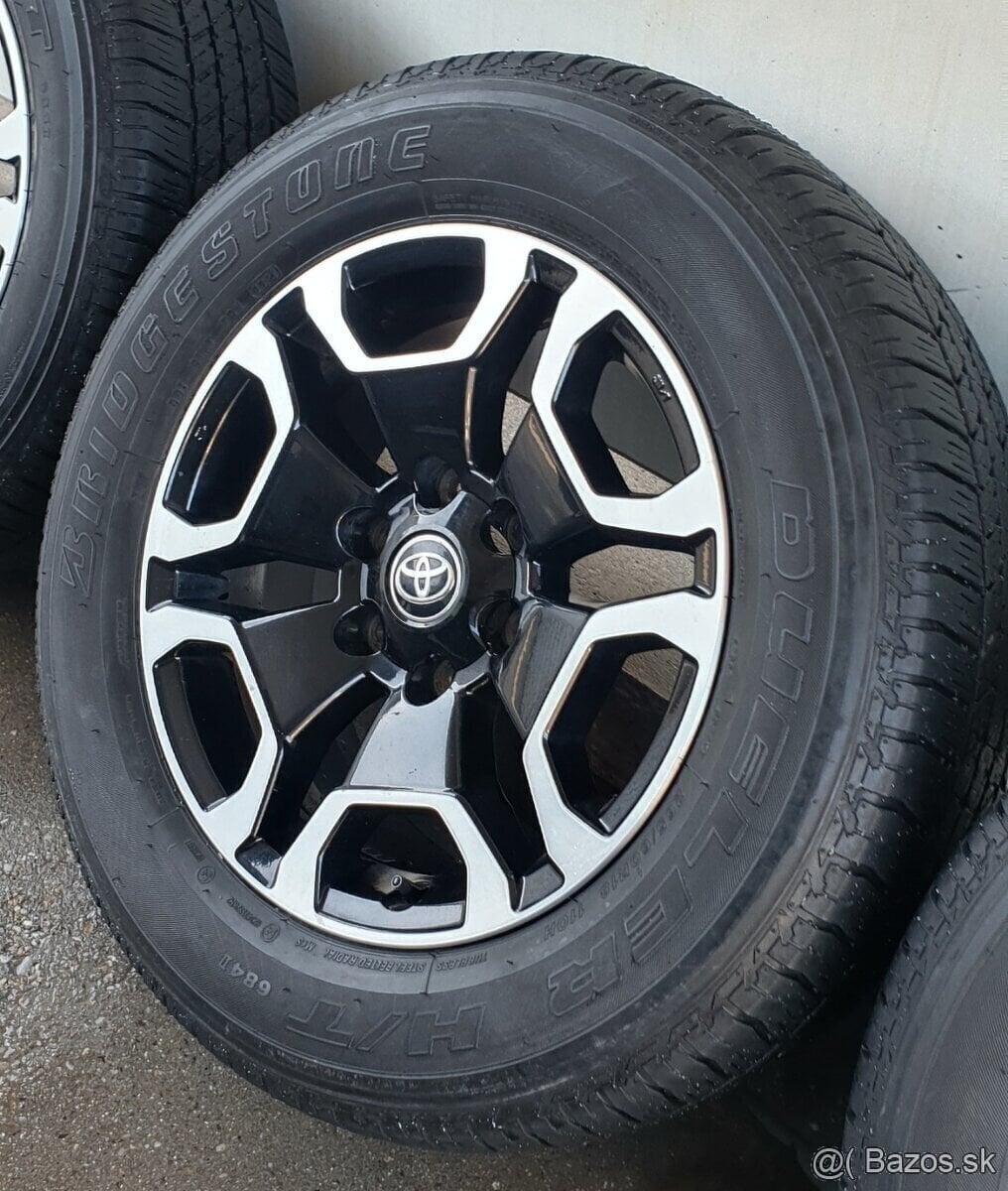 Sada kolies R18, originál TOYOTA HILUX