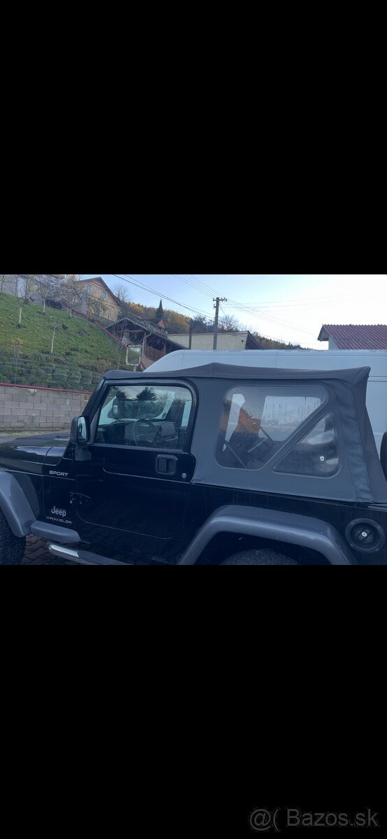 Jeep wrangler tj platenna strecha