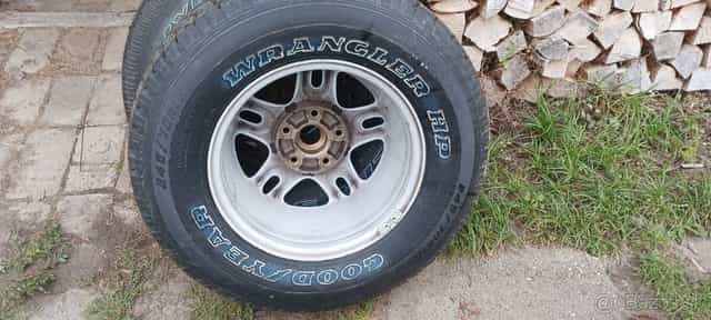 Koleso- disk, pneumatika Goodyar Wrangler HP 245/ 70 R16