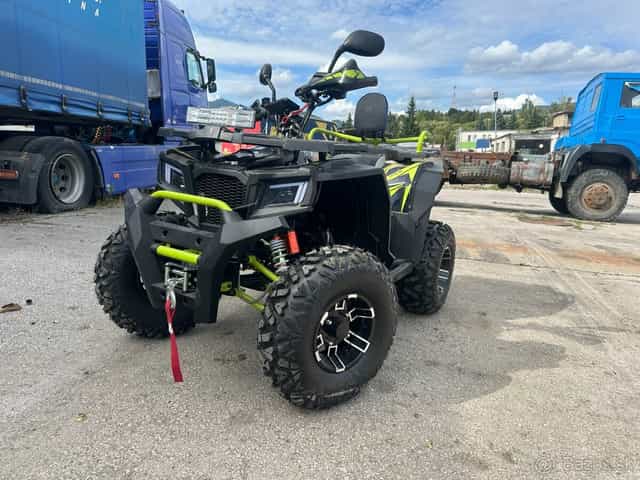 ŠTVORKOLKA XTR FARMER PRO 250CM3 + Navijak, LED Rampa, Tažná
