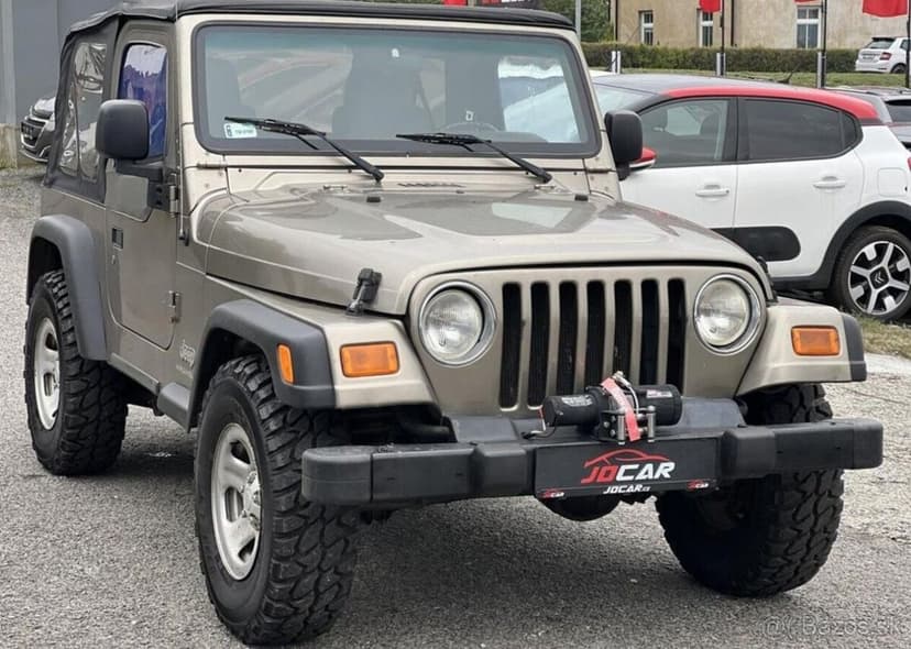 Jeep Wrangler 2.4i Sport 4x4 NAVIJÁK TAŽNÉ benzín manuál