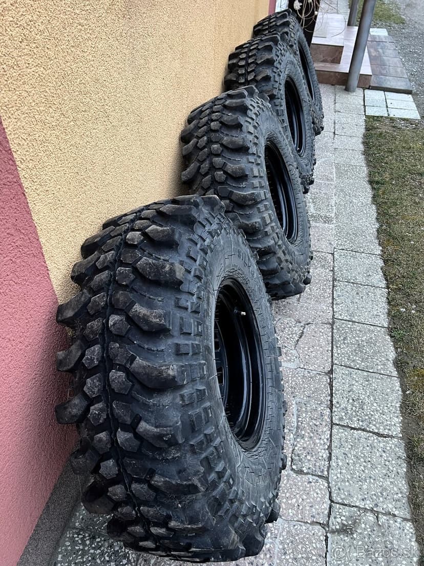 Disky + pneu Silverstone MT117 X-treme 33x10.5 R15