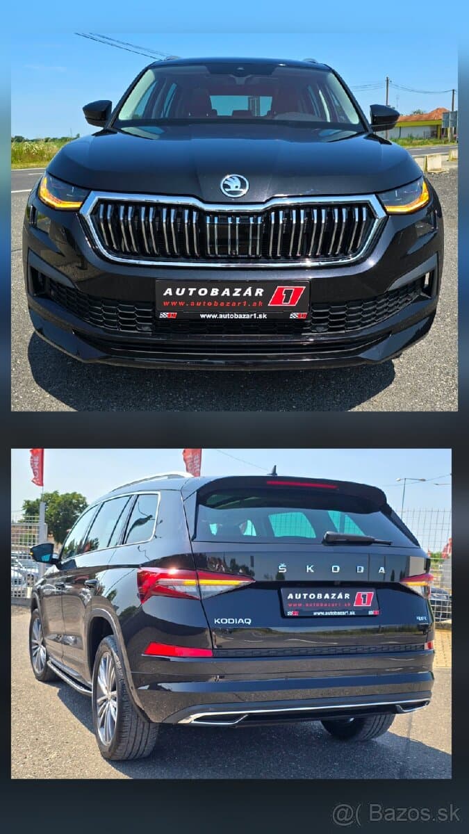 ✅️Škoda Kodiaq L&K 2.0.TDI 147kw 4x4,2022,Ťažné,DCC,360✅️