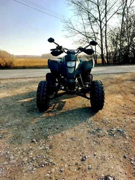 Kawasaki KFX400 TP a ŠPZ