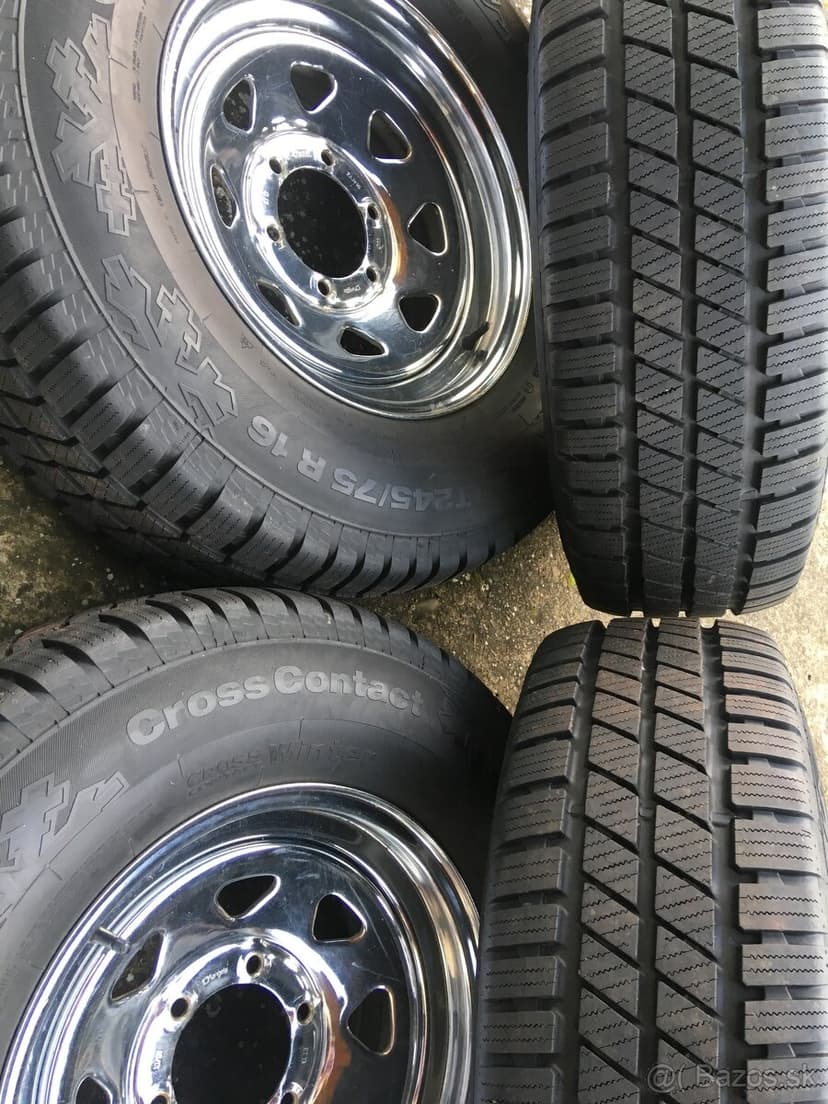 245/75 r16 continental zimné pneu 6x139,7