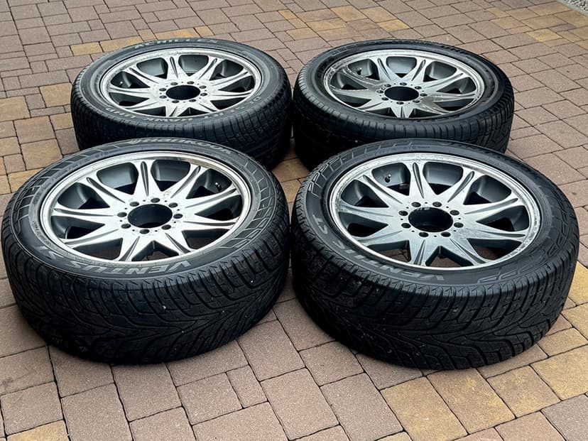 22" 8x165 ALU KOLA = HUMMER RAM 2500 CHEVY