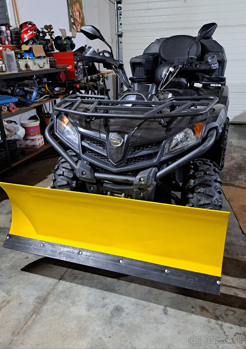 Snežný pluh na štvorkolku/malotraktor