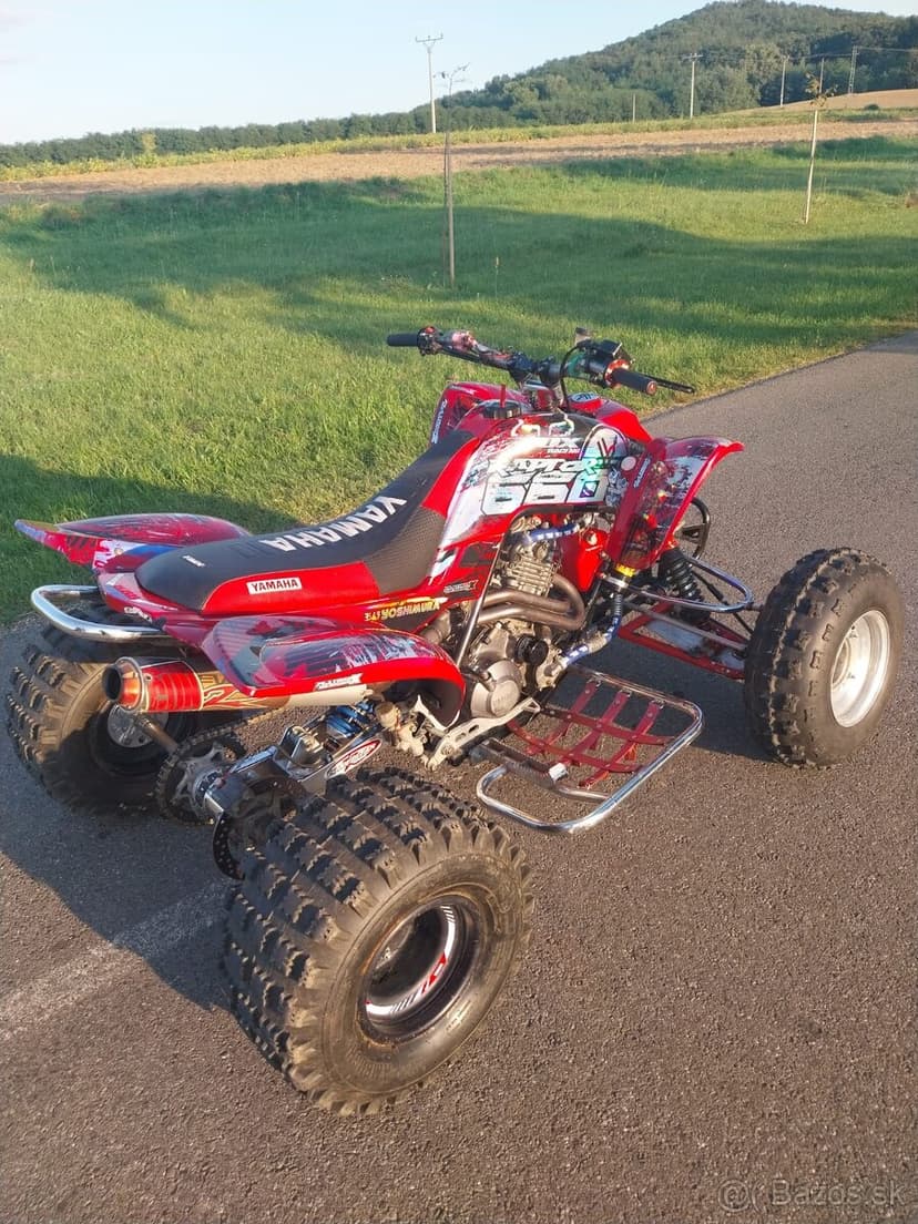 Yamaha raptor 660 R Športová custom