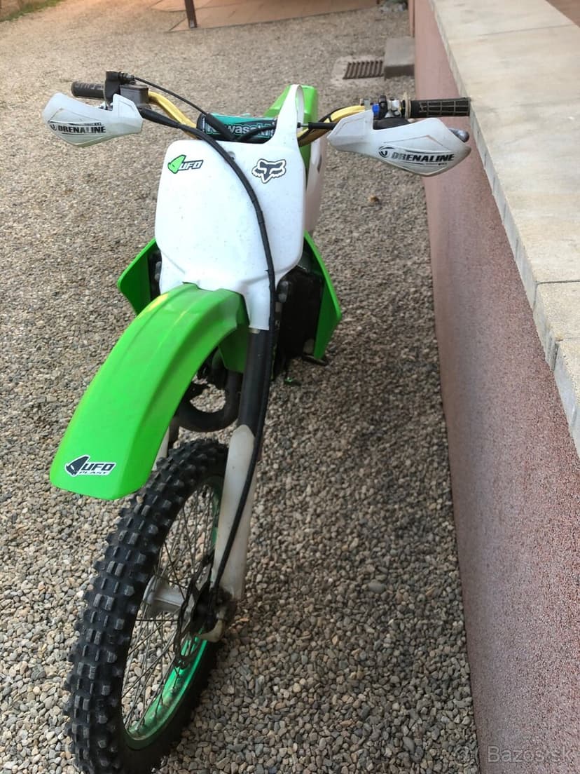 Kawasaki kx 125 2002 2T čítať text