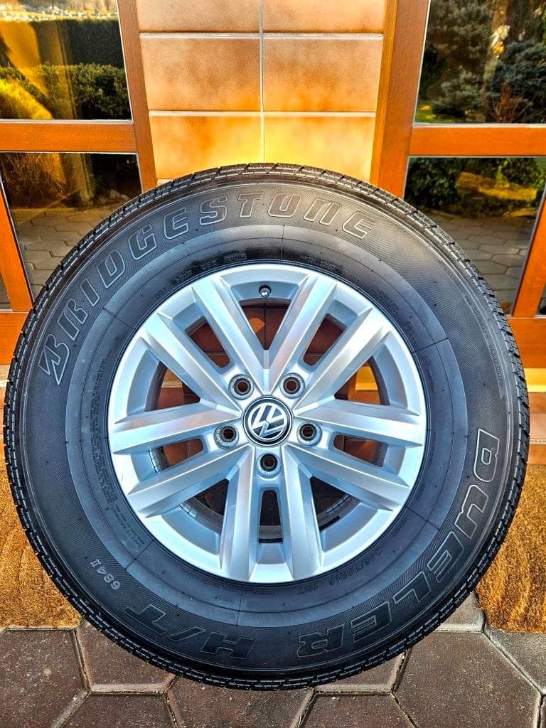 Alu R16 5x120 orig. VW AMAROK + letné 245/70 R16