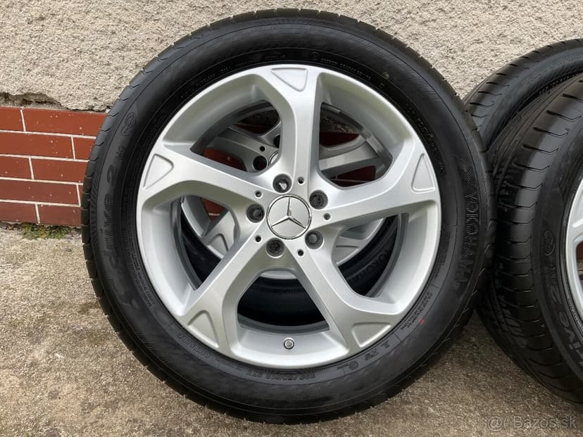 R18 orig. Alu disky 5x112 Mercedes-Benz GLA X156