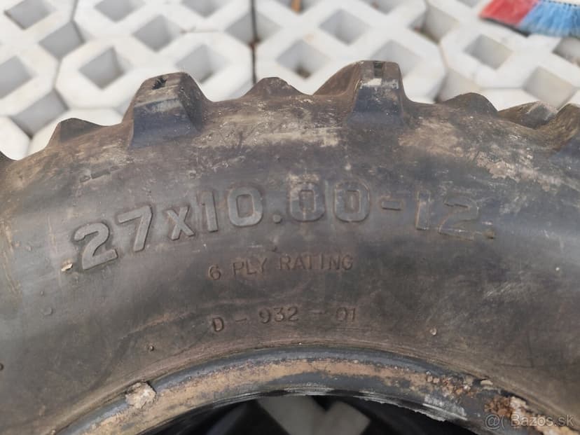 Predám pneumatiky na štvorkolku / ATV