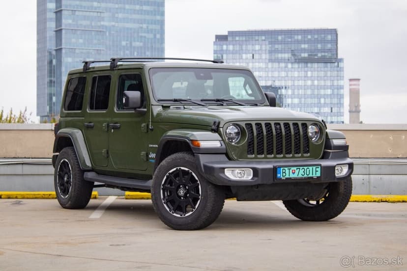 Jeep Wrangler 2.0 PHEV Sahara 4xe A/T, odpočet DPH