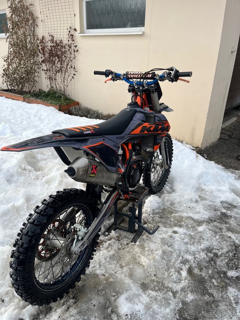 SXF 450 2018 + AKRAPOVIC VYFUK A ZVOD