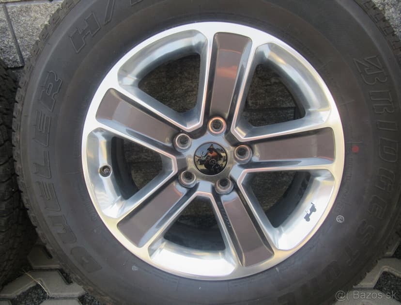 R18 Letná sada JEEP WRANGLER rozteč 5x127 255/70R18