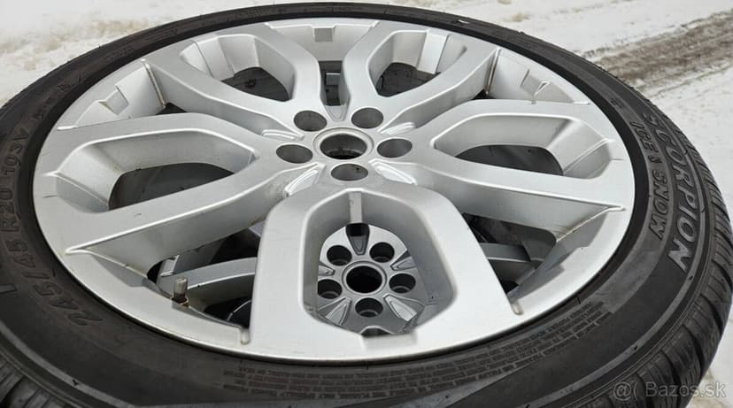 Originální ALU kola Land Rover 20" 5x108 – Pirelli