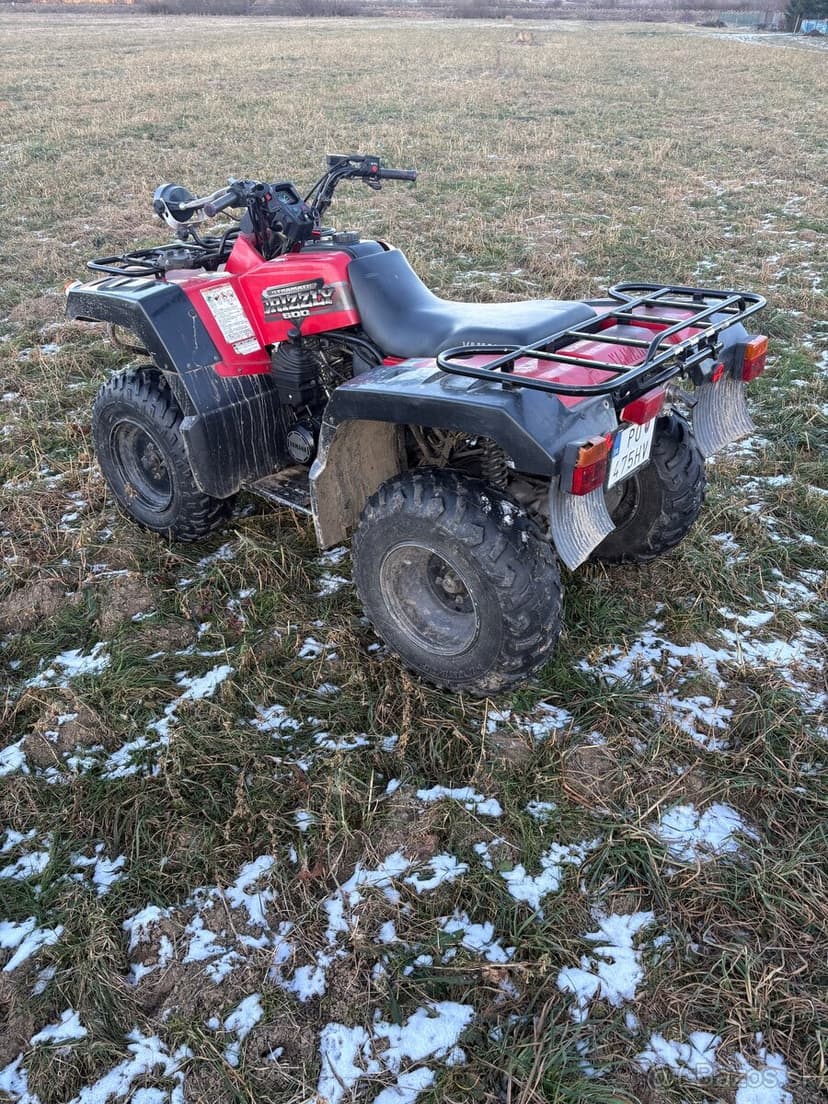 Predám Yamaha grizzly 600 s TP a ŠPZ