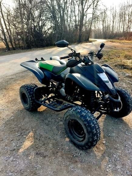 Kawasaki KFX400 TP a ŠPZ